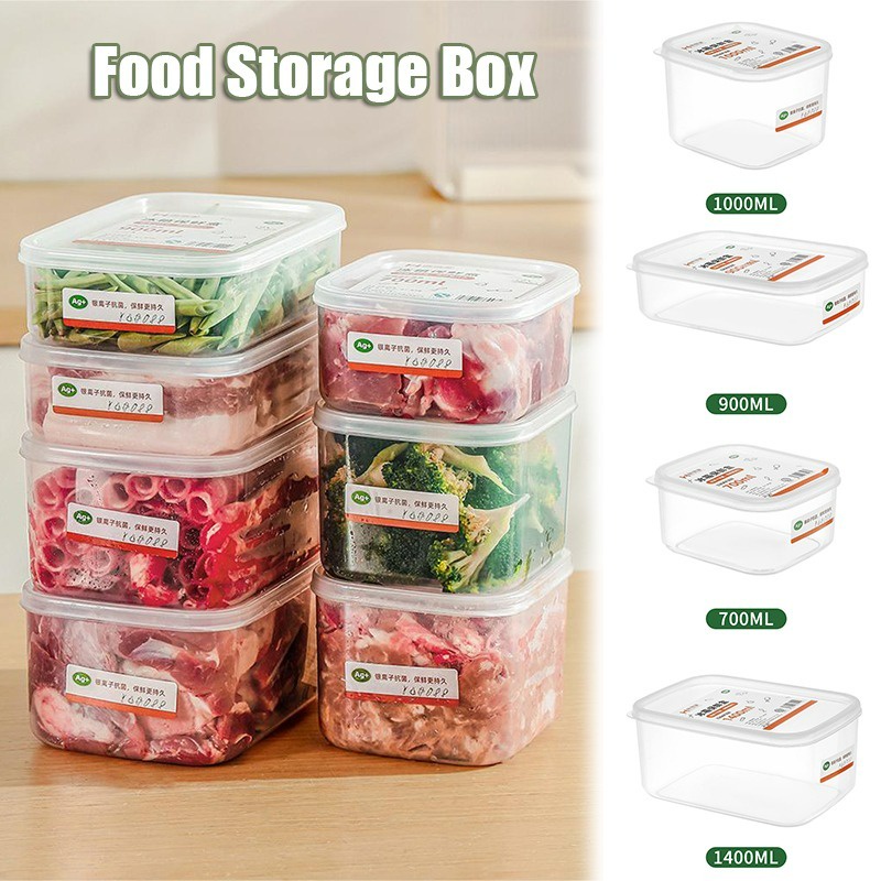 Refrigerator Frozen Meat Preservation Box / Transparent Fresh-keeping ...