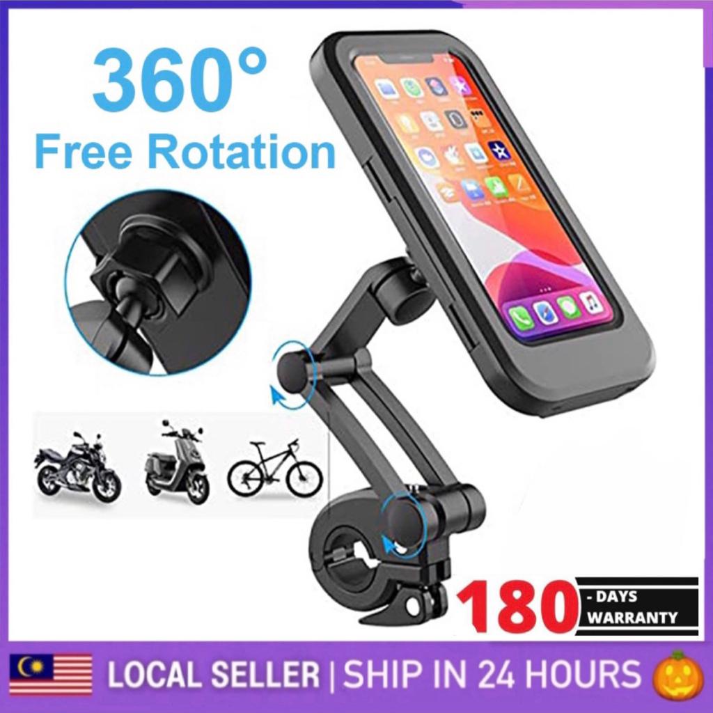 Phone holder bike waterproof hotsell