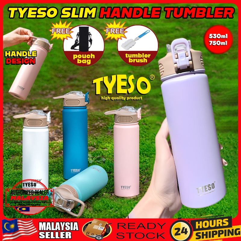 【AUTHORIZED DEALER】Tyeso Thermos Tumbler With Handle Free Pouch Bag 530 ...