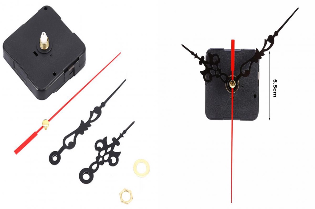 [Ready Stock] Clock Mechanism Classic Pattern Widely Applied Silent ...
