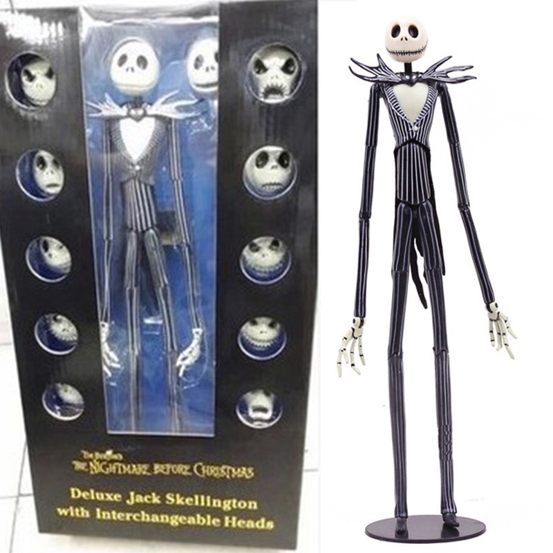 The Nightmare Before Christmas Deluxe Jack Skellington Action Figure ...