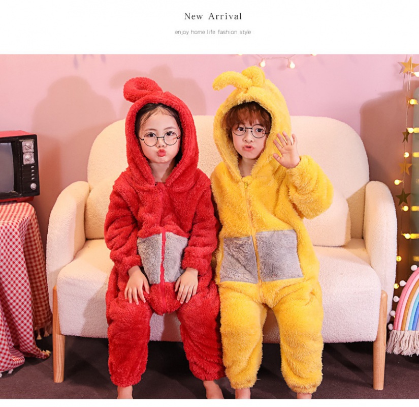 Unisex Teletubbies Costumes Disi Onesies Lala Cosplay Pajamas For Adult ...