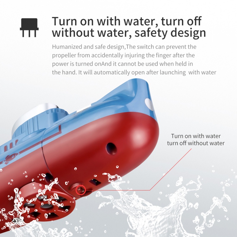 2.4 GHz Remote Control Submarine Children's Toy Model Remote Control ...