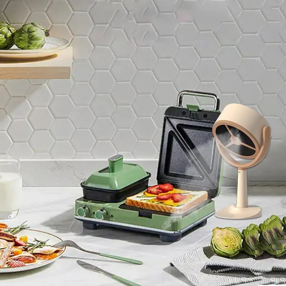 🇲🇾Ready Stock🇲🇾 Mini Desktop Range Hood Portable Travel Range Hood