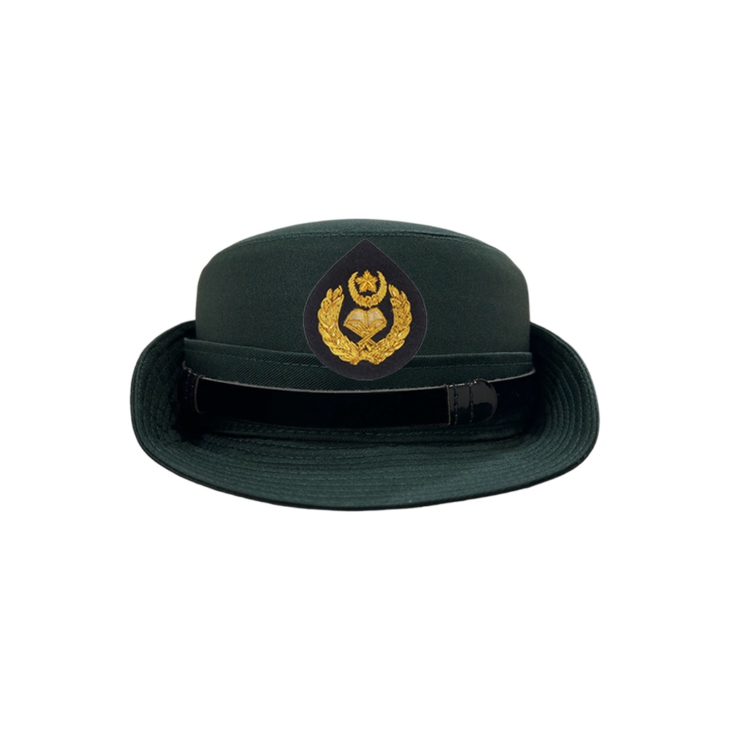 Outpost Bowler Hat With Badge / Topi pegawai bersama lencana Kadet ...