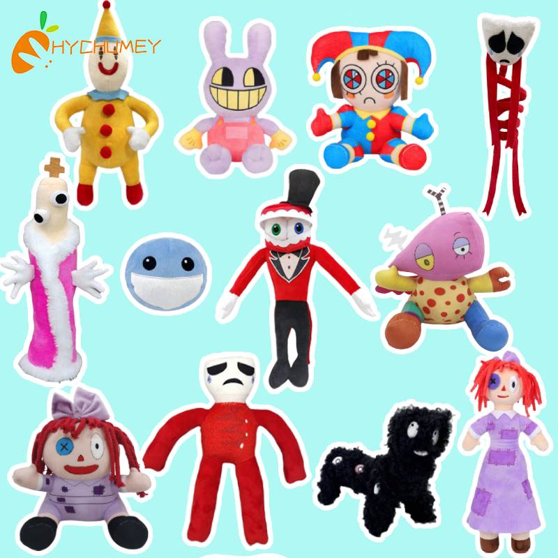 The Amazing Digital Circus Pomni Jax Plush Cartoon Plushie Toys Theater  Rabbit Doll Stuffed Toys Children Christmas Kids Gifts - AliExpress