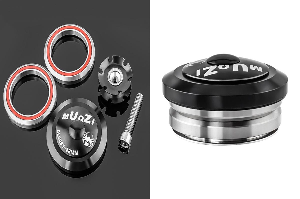 Bicycle Headset Double Perlin Structure Built-in Bearing Fixed Bike ...