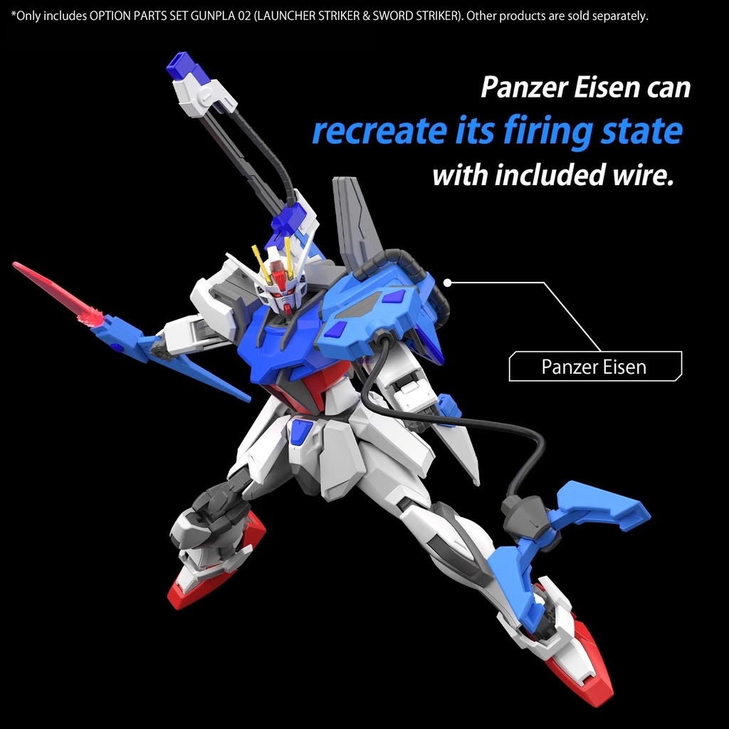 Bandai Option Parts Set Gunpla 02 (Launcher Striker & Sword Striker ...