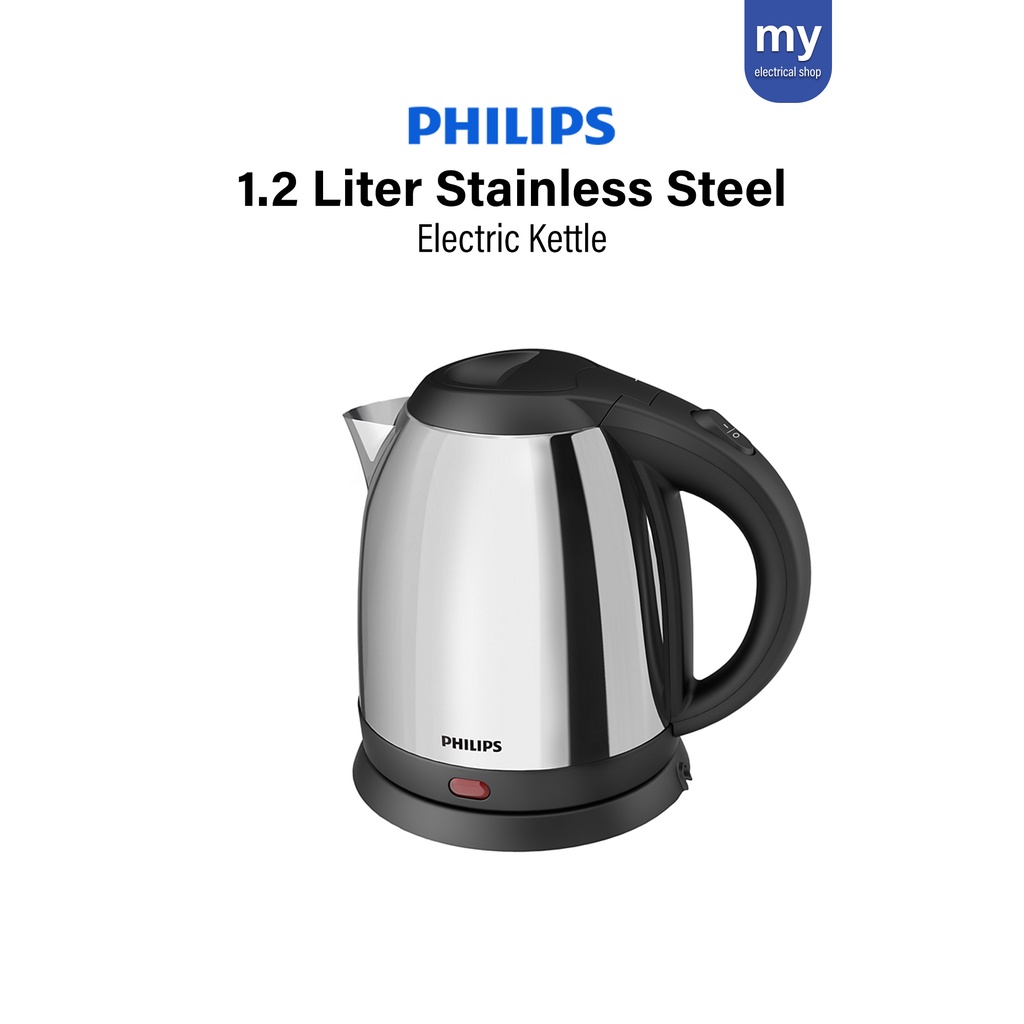 Philips 1.2 Liter Stainless steel Electric Kettle Water Kettle Jug