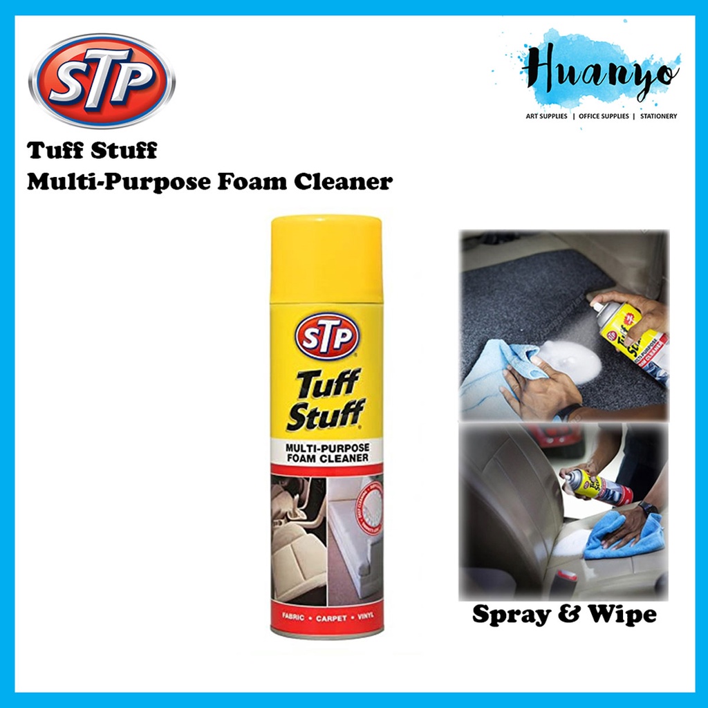 STP TUFF STUFF MULTI-PURPOSE FOAM CLEANER - Pack of 2 Bottles