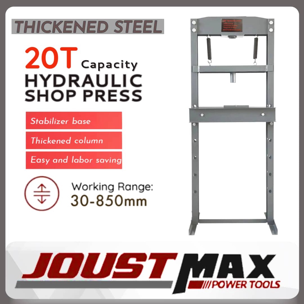 Upgraded Thickness 20Ton Heavy Duty Hydraulic Shop Press Machine Car ...