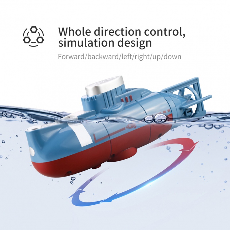 2.4 GHz Remote Control Submarine Children's Toy Model Remote Control ...