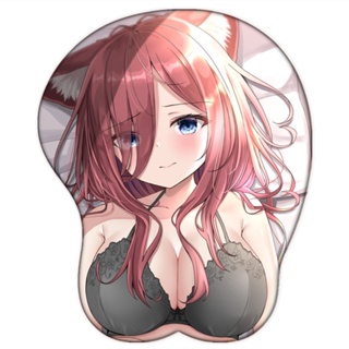 Hololive cute girls 3D Oppai Mouse Pad Kawaii Anime Gaming