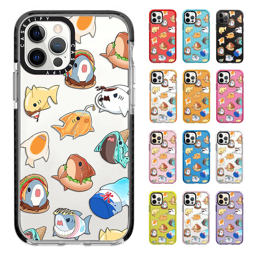 iphone15 CASETiFY Full Screen Cute Shark Case For iPhone 15 14 13 12 11
