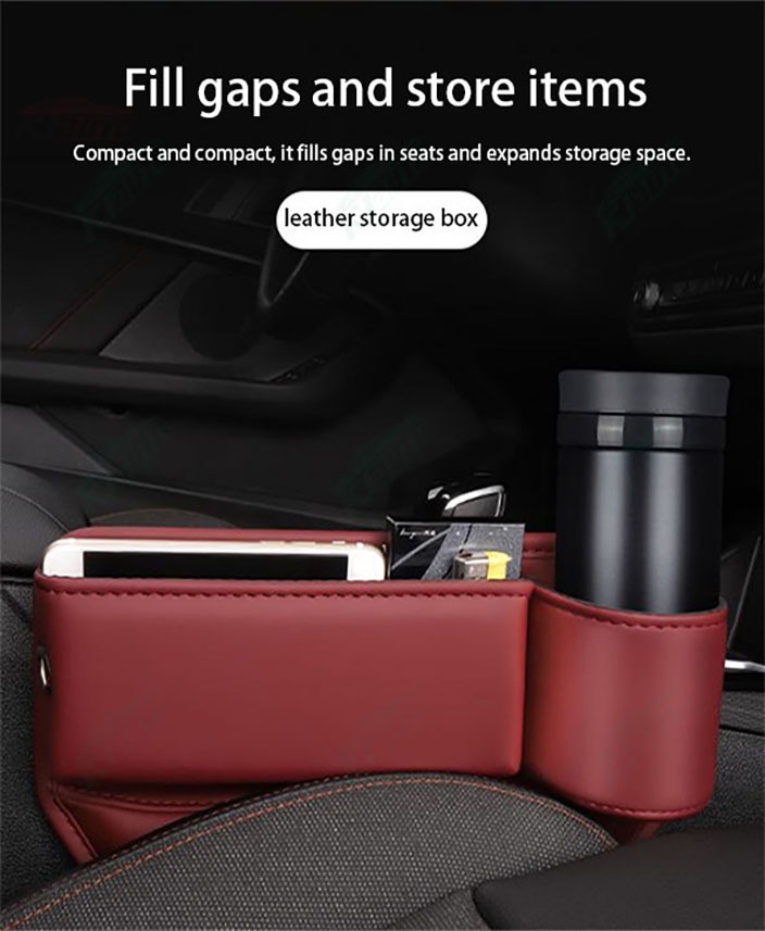 2 In 1 Car Armrest With Tissue Storage Universal Pad Armrest