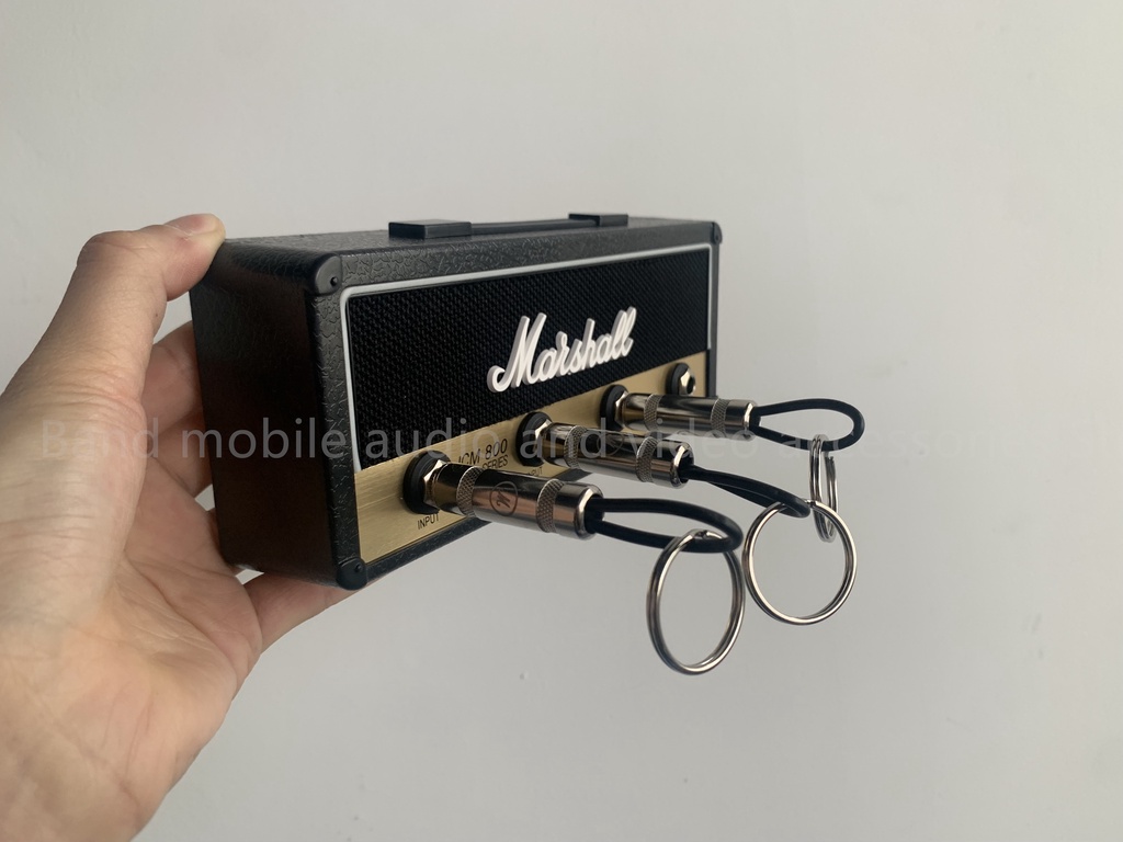 Original Marshall Jack Rack Key Holder 4 Guitar Plug Keychains Wall ...