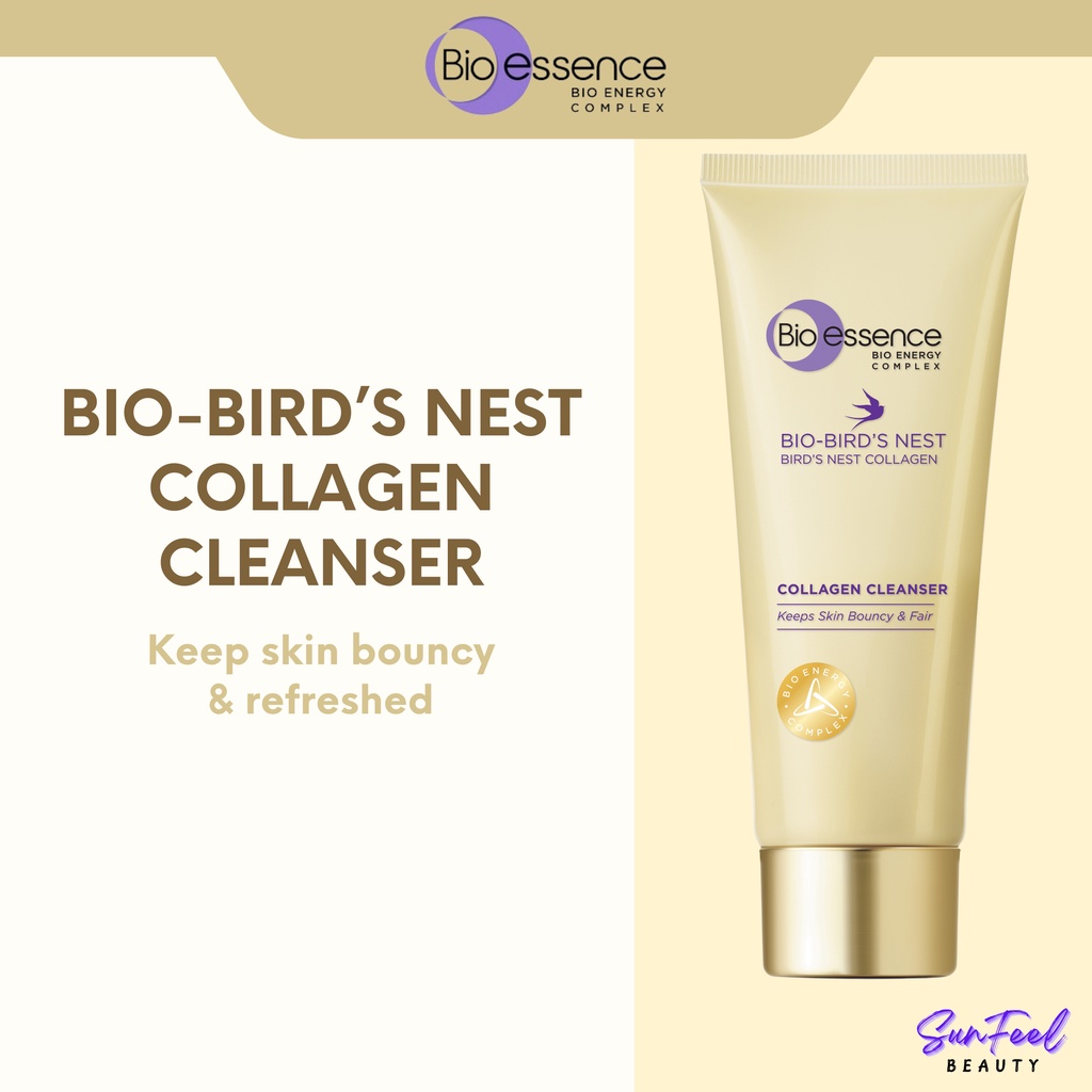 BIO ESSENCE Bio Bird's Nest Collagen Cleanser 100g Shopee Malaysia