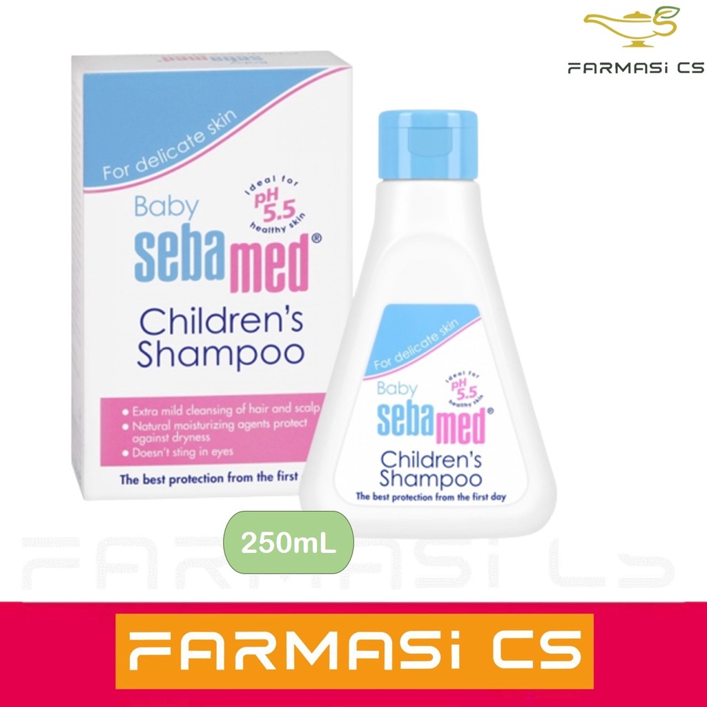 CLEARANCE Sebamed Baby Children Shampoo 250mL EXP09/2024 [ hair and