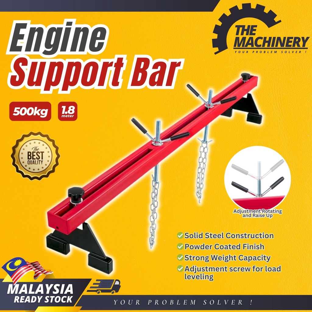 Heavy Duty Engine 500kg Support Bar 1.8 Meter Transverse Garage