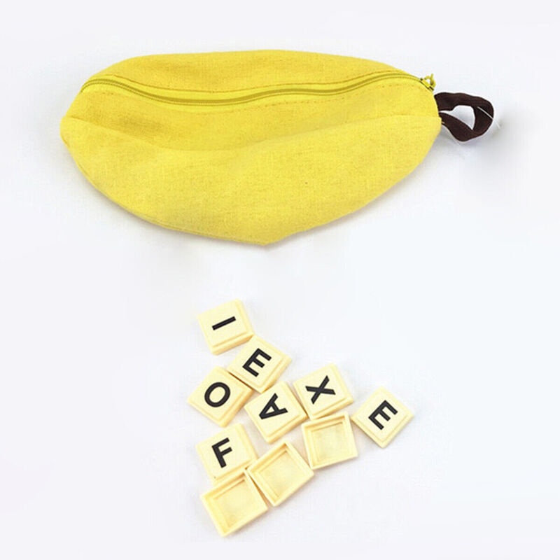 Educational Word English Game Toy For Kids 144-piece Banana Alphabet ...