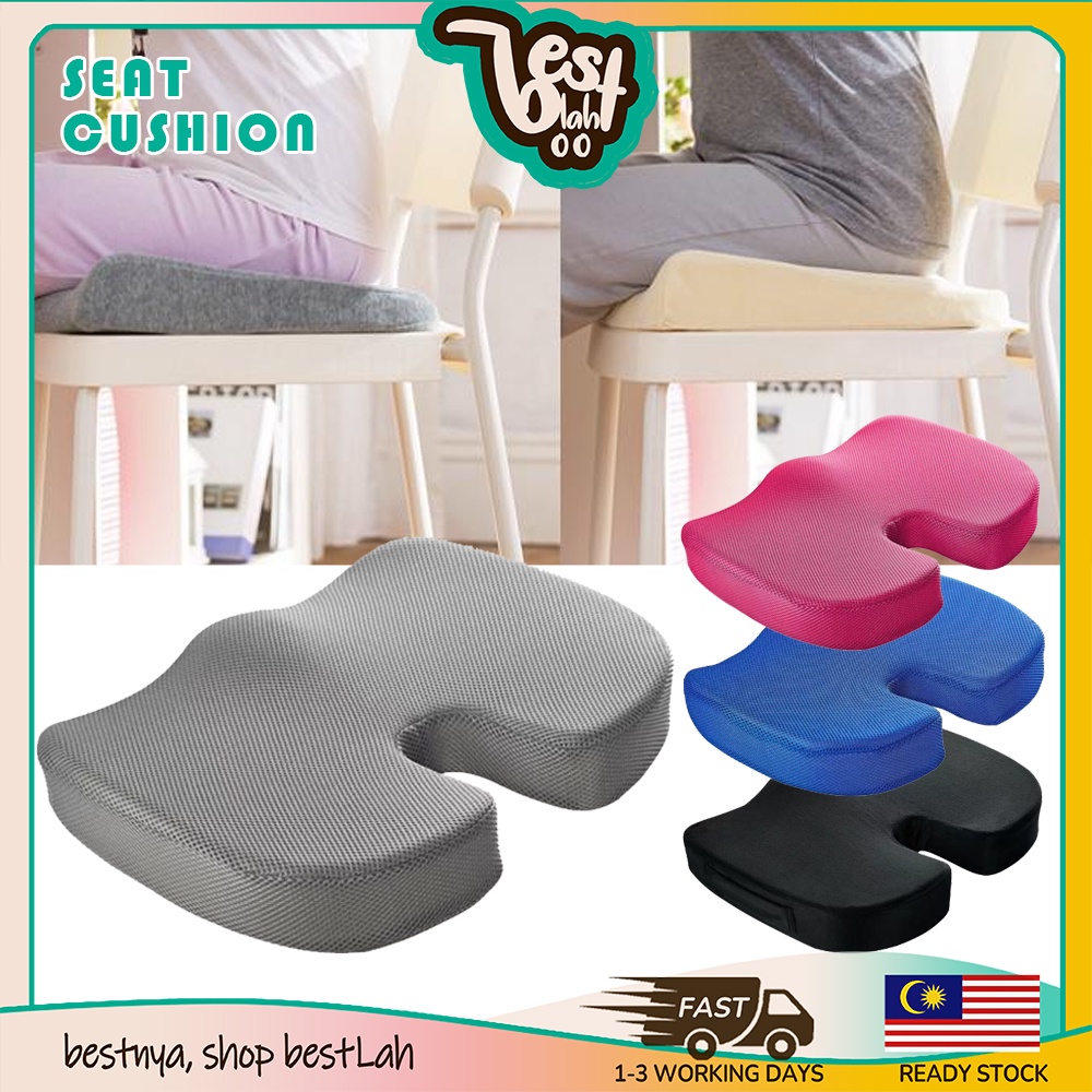 SIMPLYBEST Seat Cushion Office Chair Memory Foam Desk Chair Pail Relief