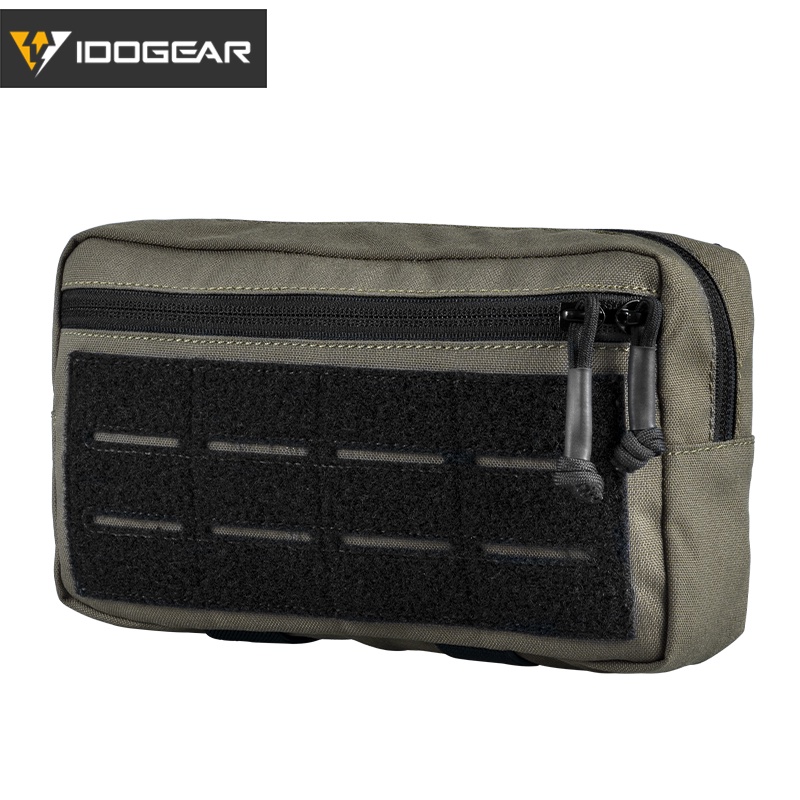 Pochette De Récupération Tactique IDOGEAR Molle Dump Pouch - Nylon 500D, Pliable