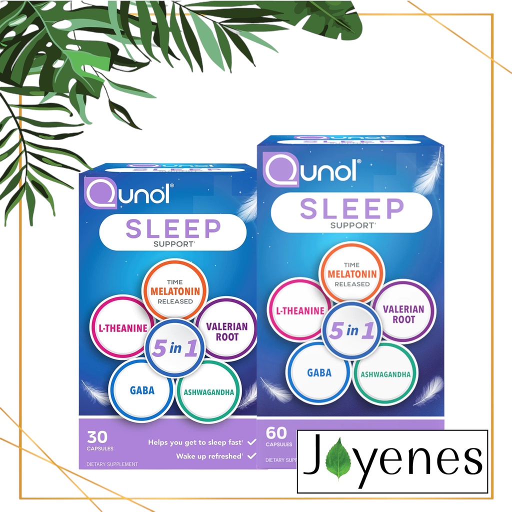 Qunol Sleep Support, 30/60 Capsules Shopee Malaysia