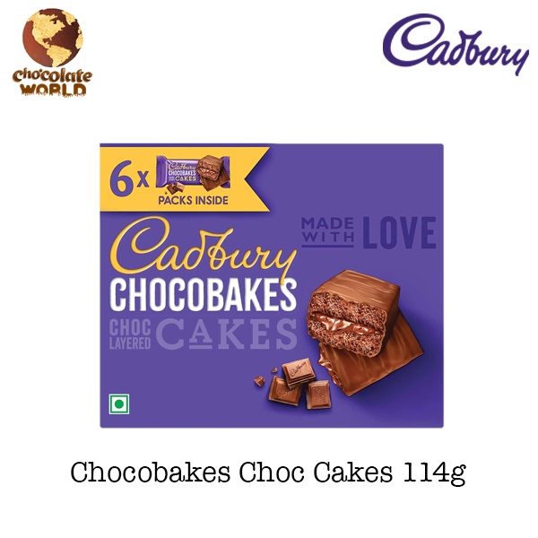 Cadbury Chocobakes Choc Layered Cakes 114g | Shopee Malaysia