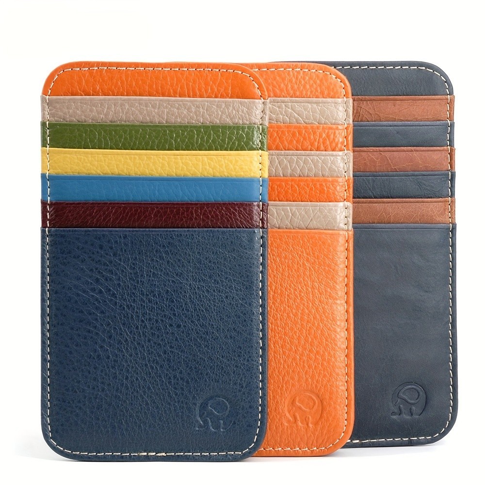 Mini Minimalist Slim Card Wallet, Lightweight Carry On Purse, Multi ...