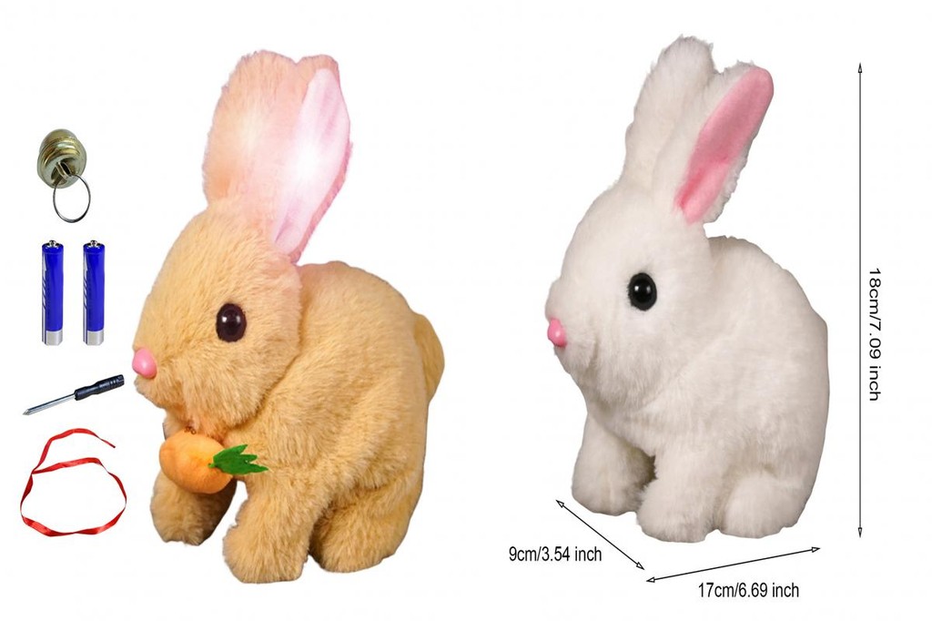 largesize| Bunny Toys for Kids Electronic Rabbit Toy Interactive ...
