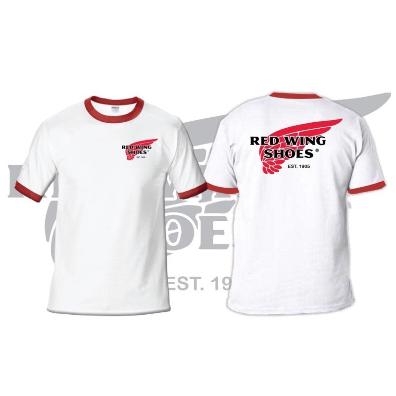 Ready Stock T-shirt Red Wing Ringer Edition | Shopee Malaysia