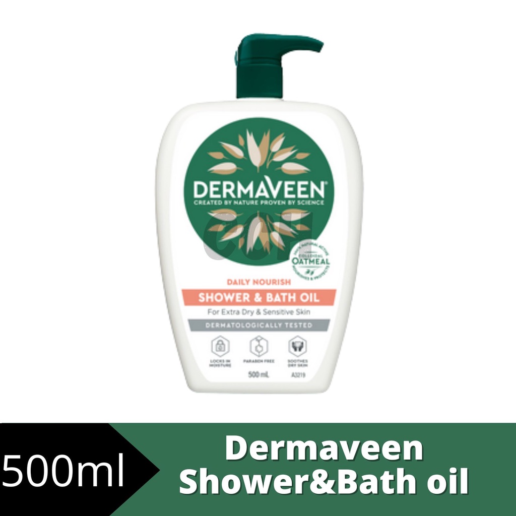 DermaVeen Shower and Bath Oil (500ml) Shopee Malaysia