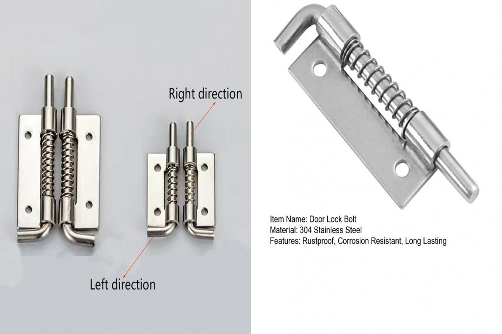 Moon* Door Latch Pin Equipment Safety Lock Latch Pin Rustproof Sliding ...