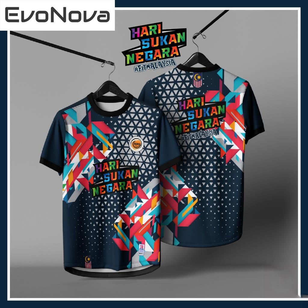 EvoNova Jersey Ready stock [2023] HARI SUKAN NEGARA V2 FULL