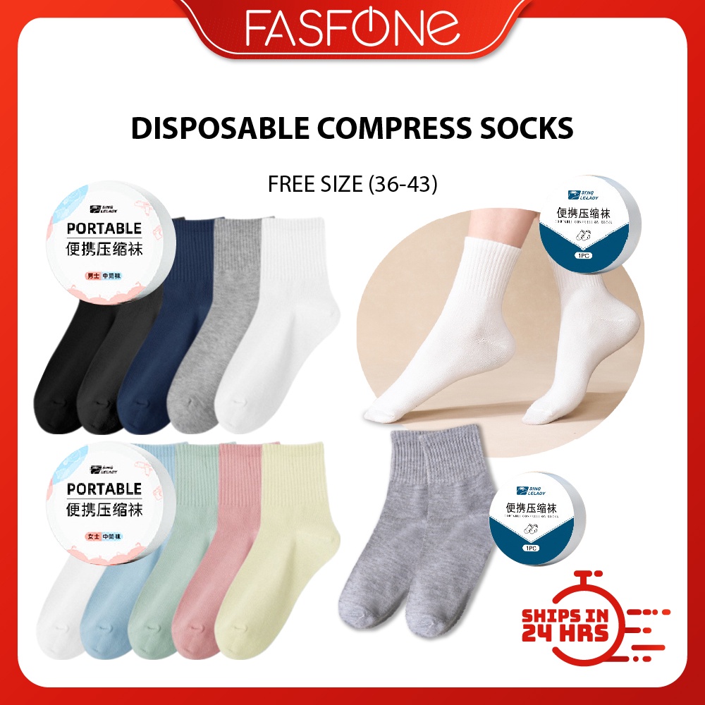 Men & Women Disposable socks Travel socks Compression Socks Stoking ...