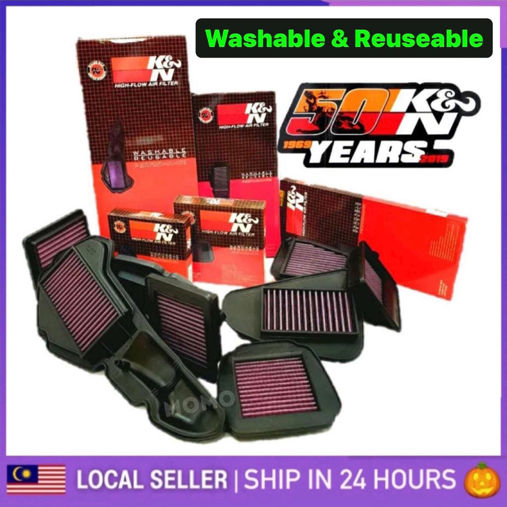 K&N Racing Air Filter NMAX NVX LC135 ADV 160 RSX150 RS150 Y15ZR Y16ZR ...