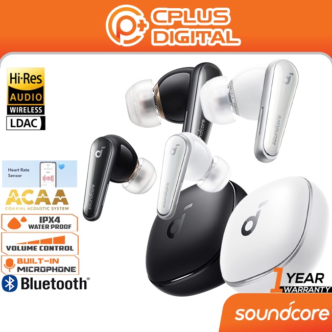 Soundcore Liberty 4 Bluetooth 5.3 Wireless Earbuds, Noise Cancelling
