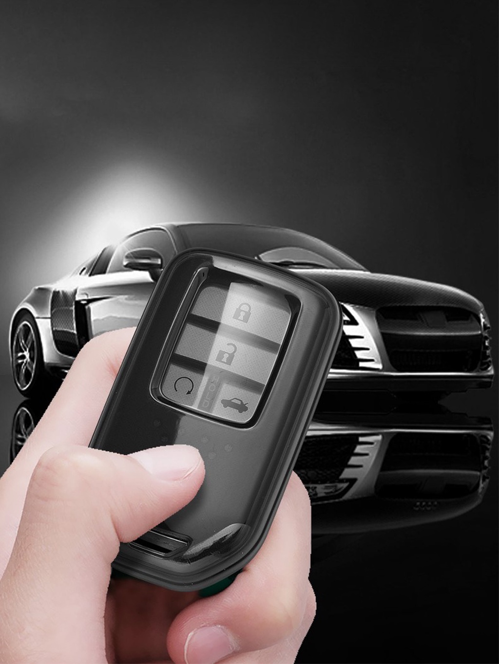 New Soft TPU Car Remote Key Case Cover Shell Fob for Honda Vezel City ...