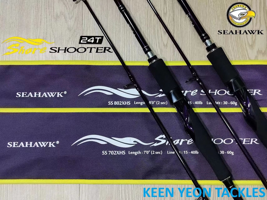 SEAHAWK SHORE SHOOTER FISHING ROD (SPINNING) | Shopee Malaysia