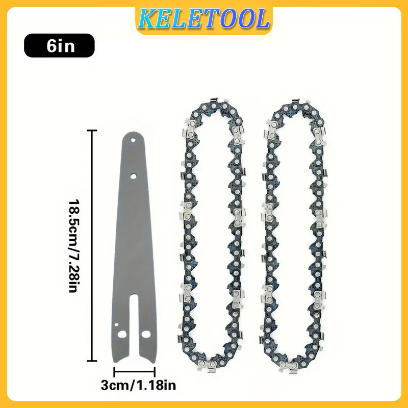 Mini chainsaw battery chain and guide rail chainsaw bar and chain ...