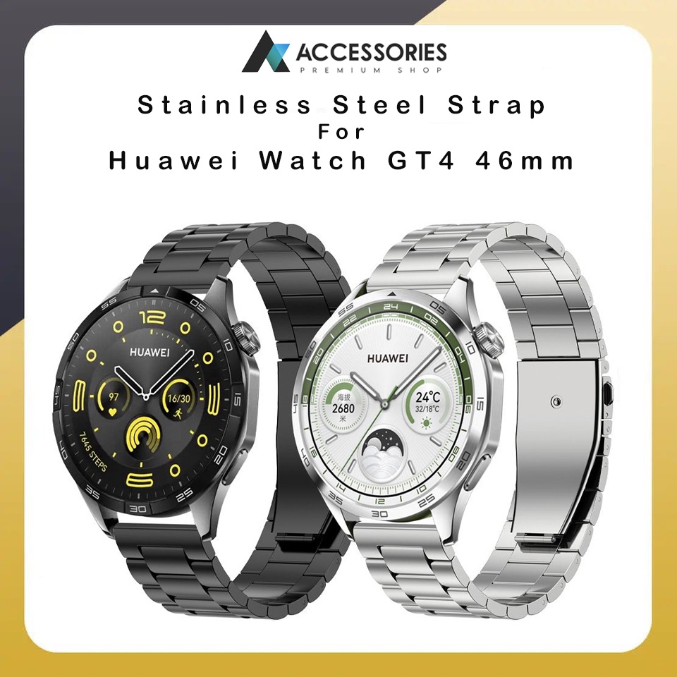 Stainless Steel Strap Smart Watch Band Replaceable For Huawei Watch GT4