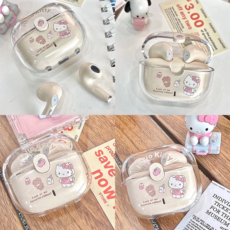 2023 Cute Sanrio Character Bluetooth Earphones Hifi Enc Noise Reduction 