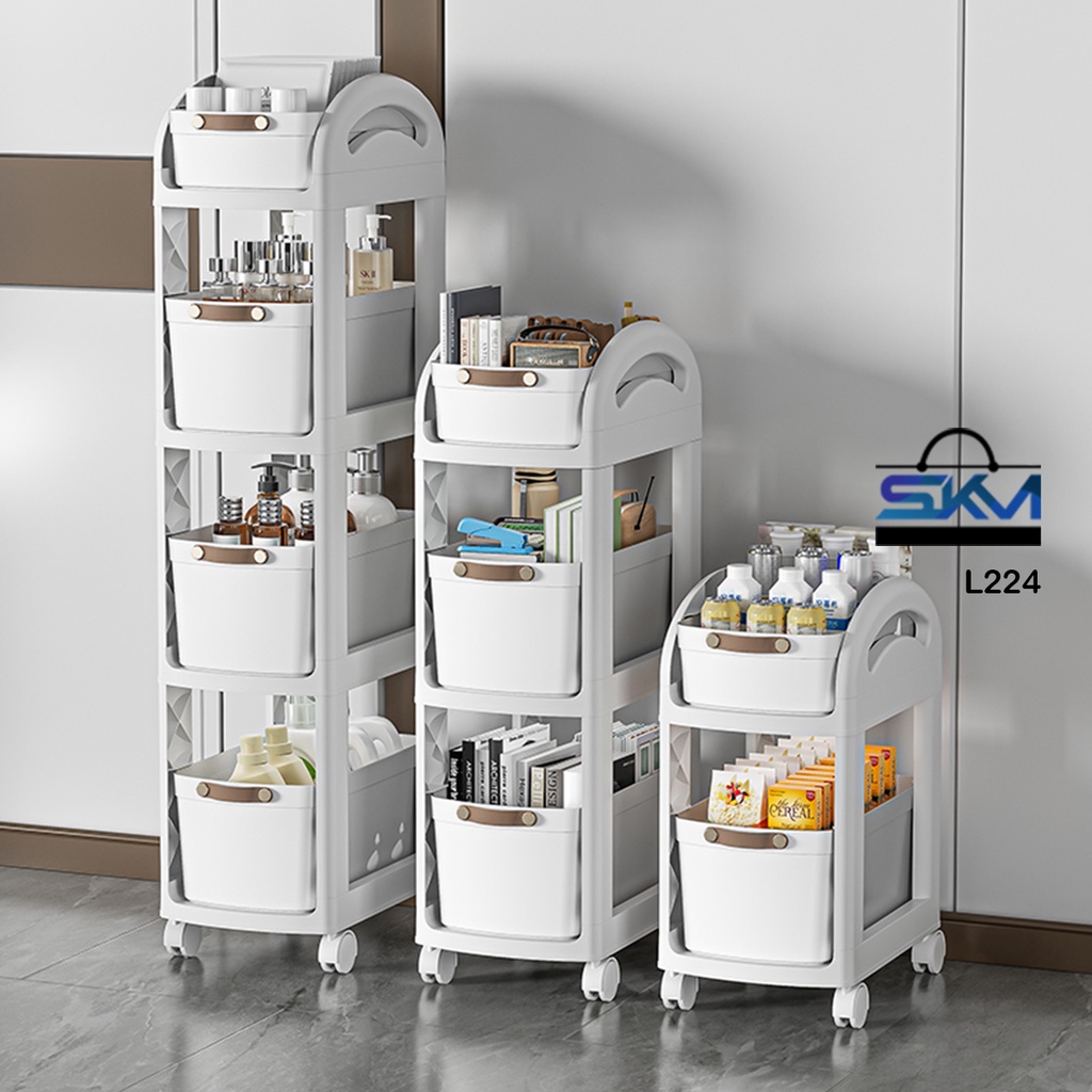 SKM Multifunction Household & Organization Storage Rack Rak Penyimpanan ...