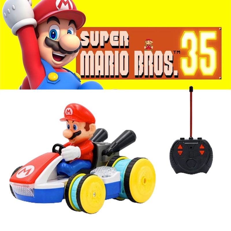 Rc Mario Kart Car Remarkable Stunt Vehicle With Luminous Lights And ...