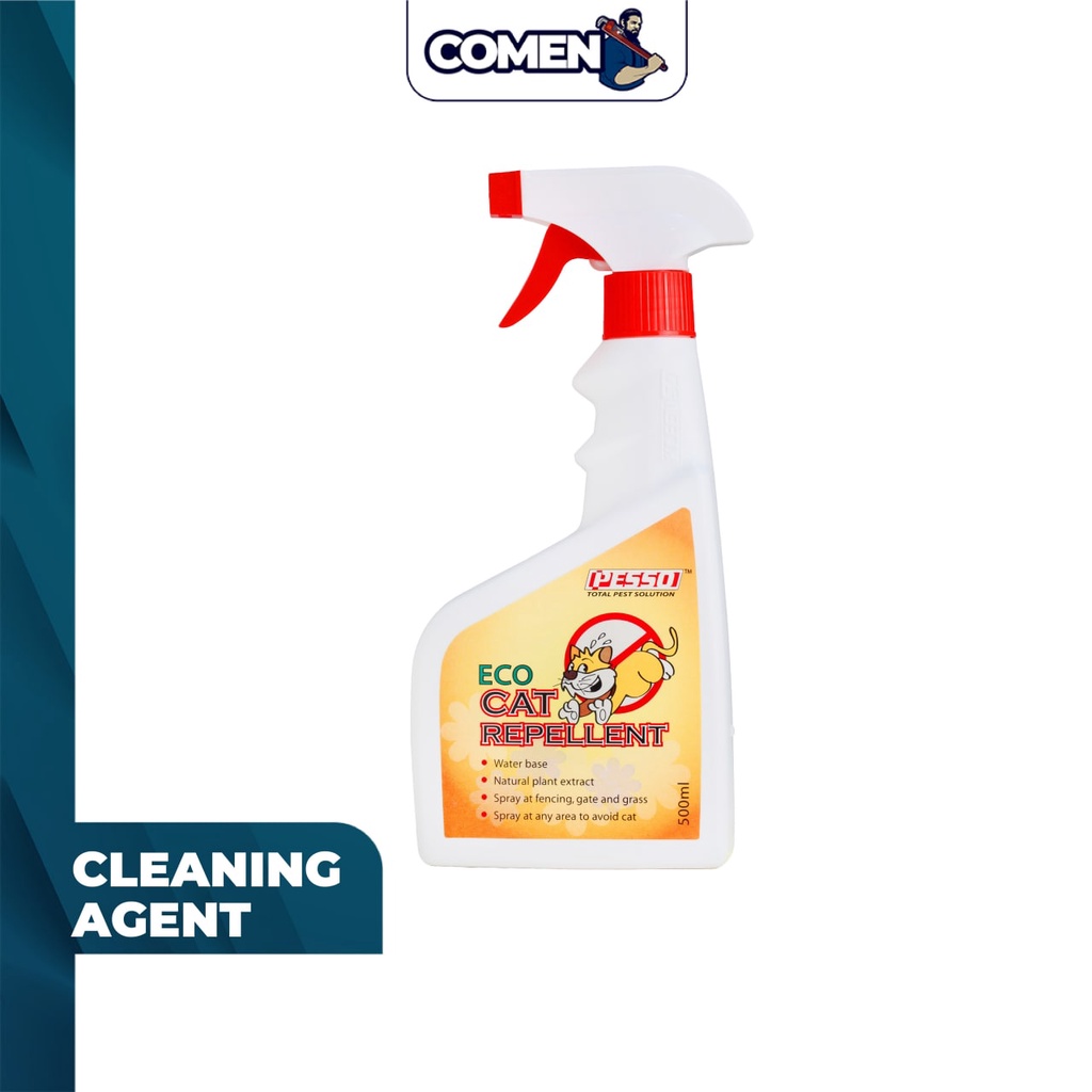 KLEENSO PESSO Eco Cat Repellent 500ml Natural Cat Repellant Spray
