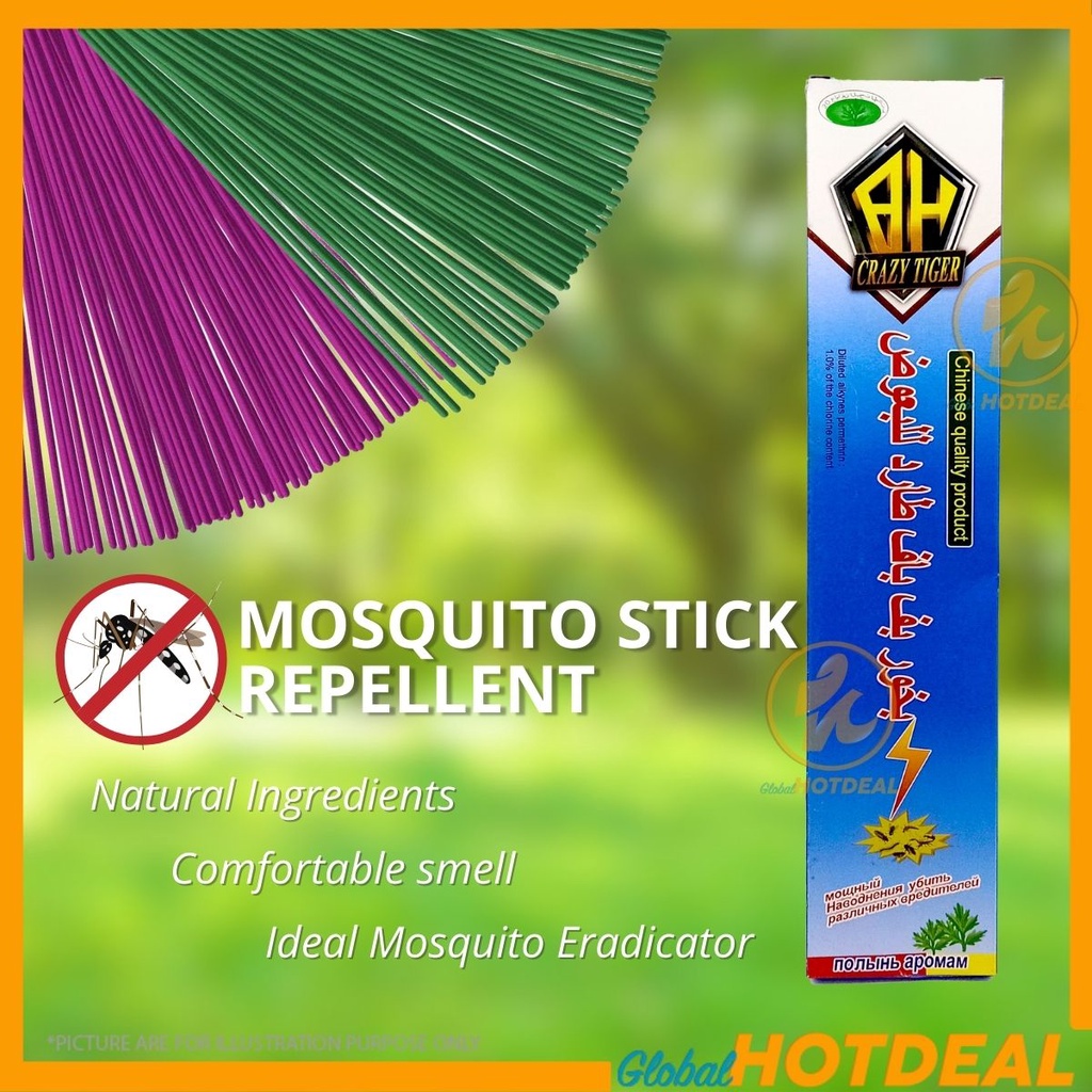 EXTRA LONG Ubat Nyamuk Batang Viral Mosquito Repellent Pest Killer