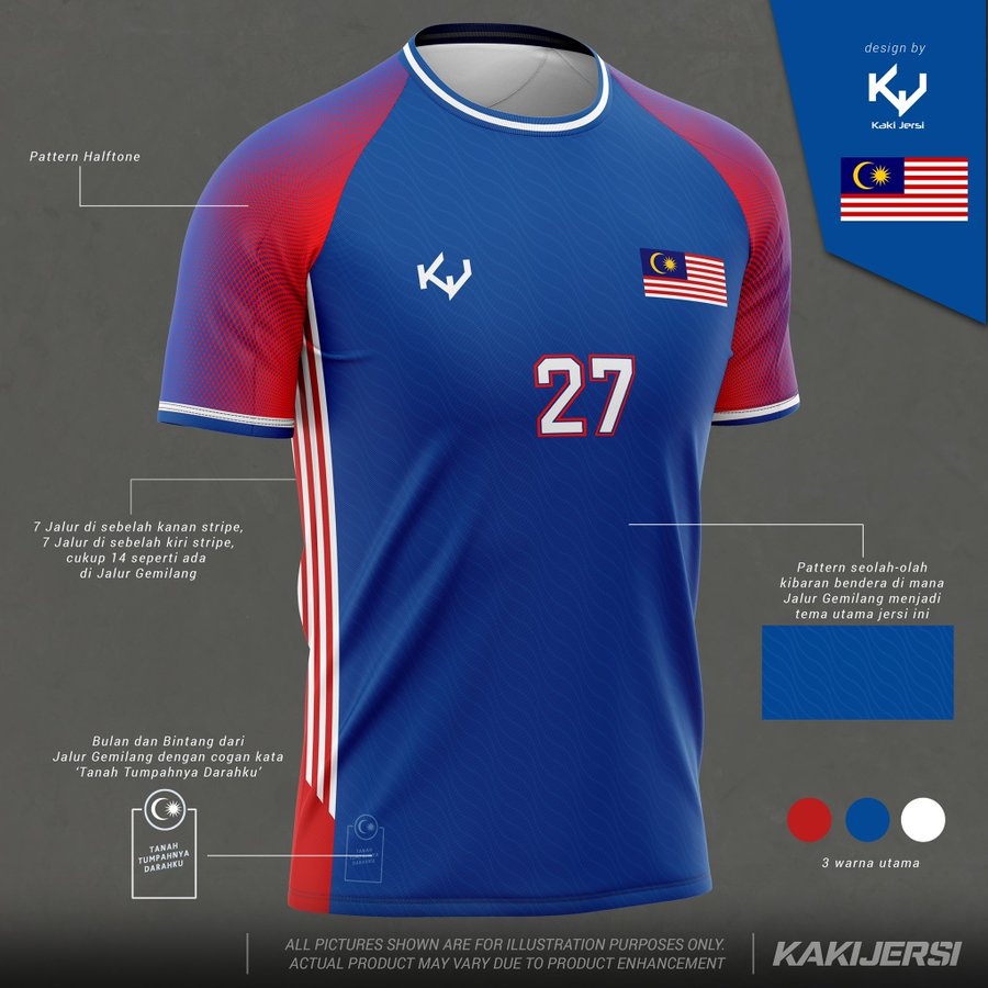 Harimau Malaysia Jersey 2022 2023 2024 Player Issue Away Home Soccer