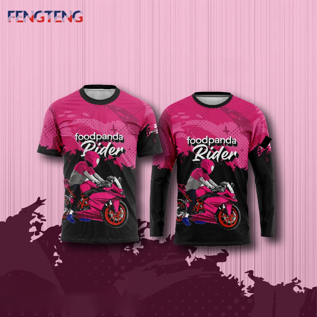 FOODPANDA RIDERS JERSEY, BAJU PANDA VERSION 3 | Shopee Malaysia