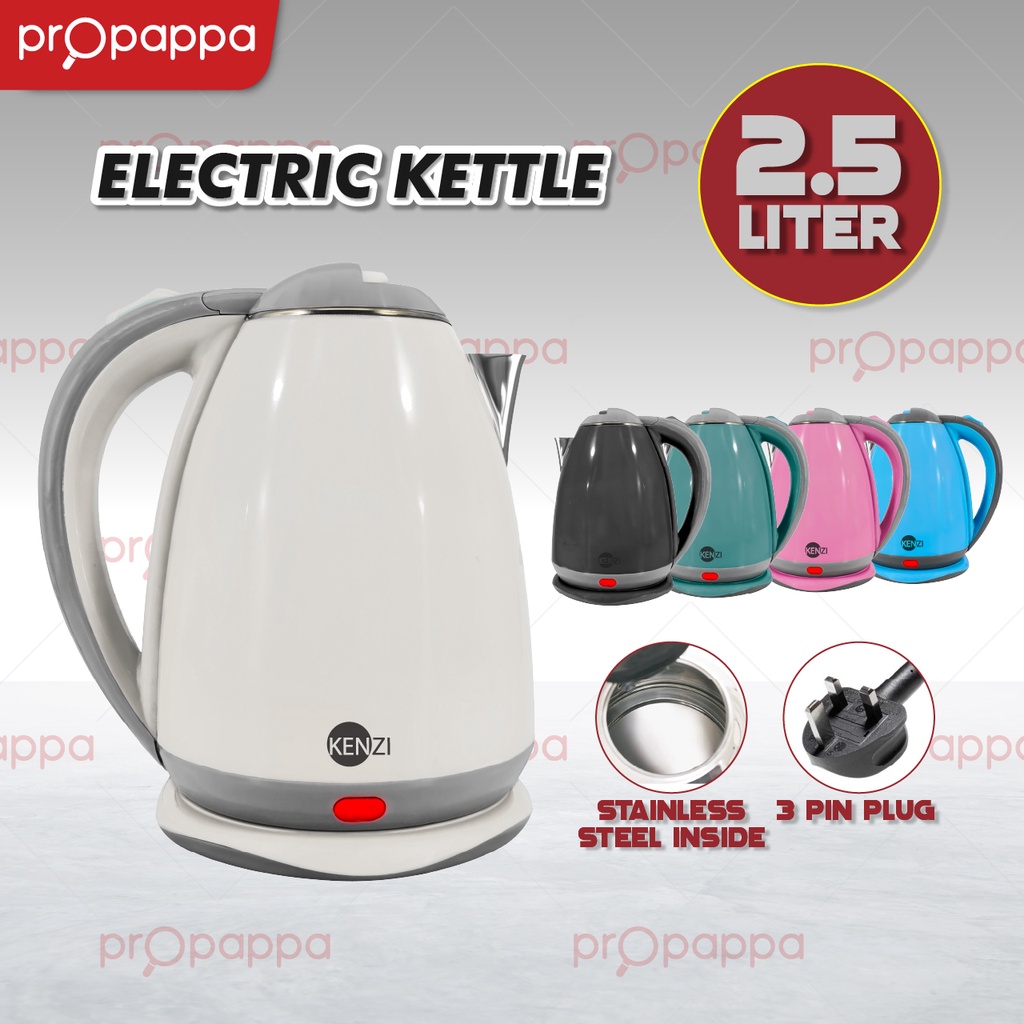 Electric RAF Thermostatic Kettle 6.8L Capacity With Safety Lock Feature  Professional RAF Coffee Tea Maker Gray Color Electric Kettle