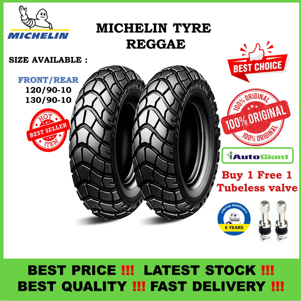 Michelin Reggae 120/90 -10 57J Motorrad-Sommerreifen